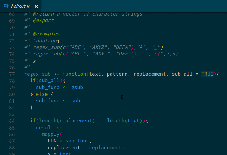 shift alt a vscode